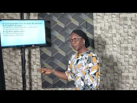 JAMB (UTME) CBT English 2019 Past Questions 1 - 20