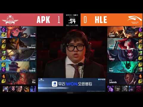 HLE vs APK Game 2 Highlights LCK Spring 2020 W5D1 | By Global Games
