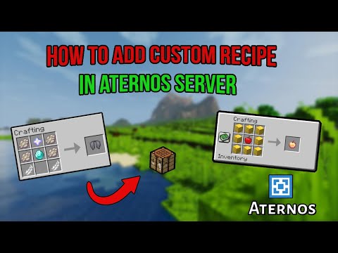Unlock Secret Custom Recipes - Aternos Minecraft Server