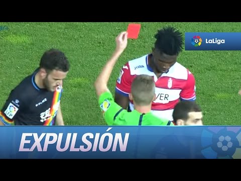 Expulsión de Success por un codazo a Crespo