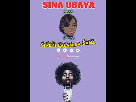 Vacco - Sina Ubaya (Video Lyrics)
