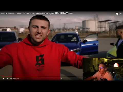 BAKAPRASE REAKCIJA - GRCA X MARKO BOJKOVIC - DISSTRACK NA JANKA