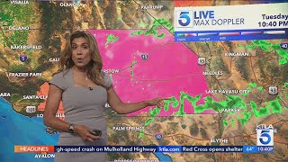 Mild temps expected throughout rest of SoCal week