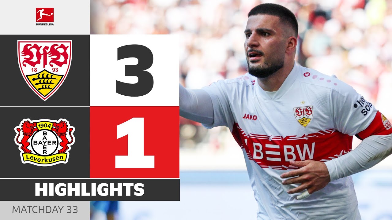 HUGE Comeback By Stuttgart! | VFB STUTTGART - BAYER 04 LEVERKUSEN | Highlights | Bundesliga 25/26