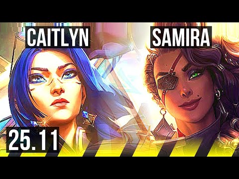 CAITLYN & Alistar vs SAMIRA & Elise (ADC) | 17/3/18, 1000+ games, 46k DMG | EUW Grandmaster | 25.11