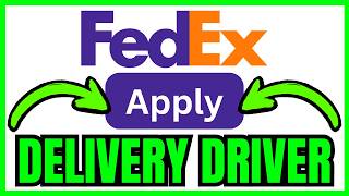 How To APPLY For FedEx Delivery Driver (QUICK & EASY) 2026