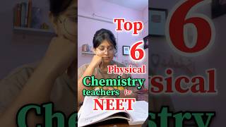 👩‍⚕️NEET Best 6 Physical Chemistry Teachers on YouTube😱💯| free Videos #neet #mbbs #neetexam #shorts