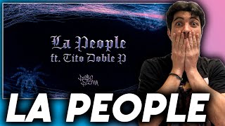 🔷 REACCION -- LA PEOPLE - Peso Pluma, Tito Double P (Lyric Video) 🔷
