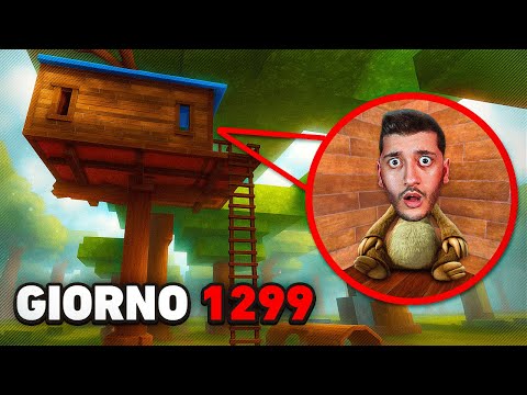 SONO SOPRAVVISSUTO 99 NOTTI nella CASA sull'ALBERO!! ROBLOX ITA