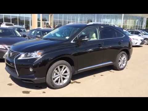 2015 Lexus RX 350 AWD Black on Parchment - Technology Package Review Canada