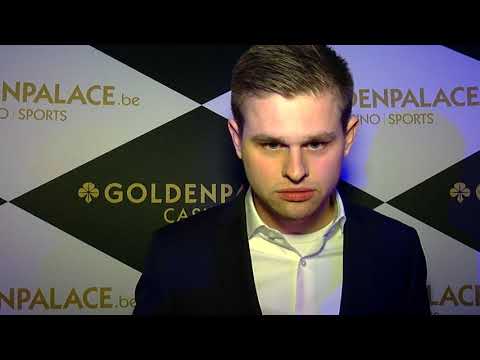 Guillaume Vanhollebeke SKC Hertsberge op uitreiking Golden Palace Ball 2019