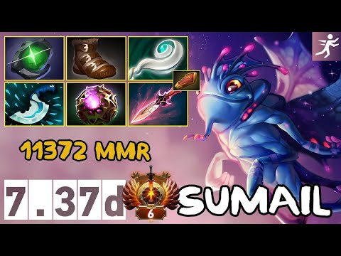 Puck  | 11372 MMR | Sumail | 7.37d | Immortal Dota