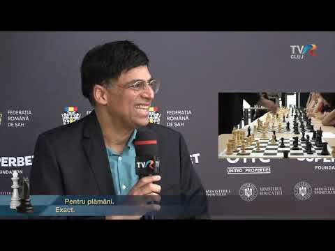 Viswanathan Anand - un model pentru generații - a venit la Cluj