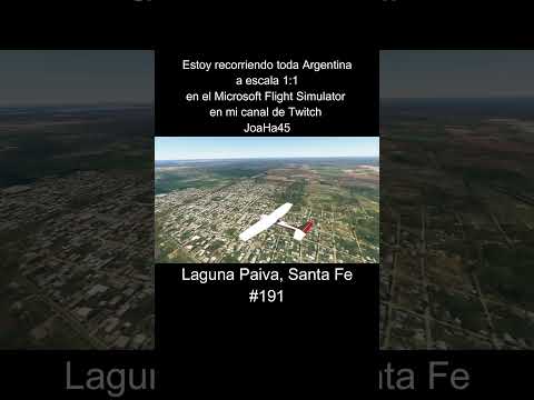 #lagunapaiva #lagunapaivasantafe #santafe #argentina #microsoftflightsimulator  #flightsim #msfs2020