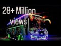 Tajmahal Tourist Bus Gangster Edition Kerala 1st Dj Glass Floor Bus Mass Entry Kerala Tourist Bus