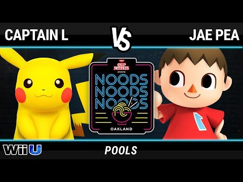 Captain L vs Jae Pea - Pools - NOODS NOODS NOODS - Oakland Edition (Smash 4)