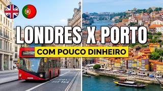 Londres x Porto: Turistando na Inglaterra e em Portugal com pouco dinheiro 💸 ft 