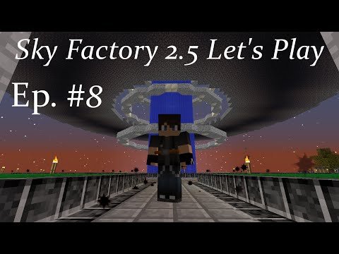 Minecraft SkyFactory 2.5 Lp Ep 8: Starting Botania and Magical Crops