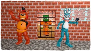 😱 ESCAPAMOS DE LA PRISIÓN DE LOS ANIMATRÓNICOS DE FNAF EN MINECRAFT! 🙈