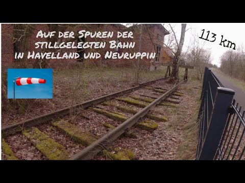 Auf geht's: auf einer stillgelegten Bahn durch die Neuruppiner Windhölle