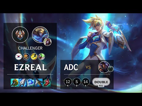 Ezreal ADC vs Draven - KR Challenger Patch 11.17