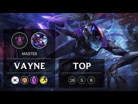Vayne Top vs Illaoi - KR Master Patch 9.2