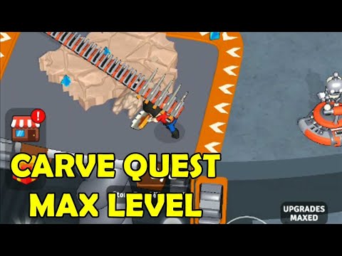 Carve Quest Max Level Gameplay - YouTube