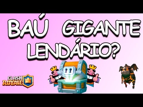 LENDÁRIA NO BAÚ GIGANTE? ABRINDO 20 BAÚS E GASTANDO OURO! - Clash Royale