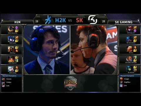 EU LCS SK vs H2K Game 3 Highlights (EU LCS Spring 2015 Playoffs 3rd Place)
