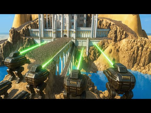 UNSTOPPABLE? 800K Zombies vs AT-AT, T45, and Clone Troopers! UEBS 2 Massive Battle !