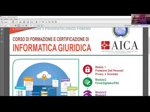 Diventa DPO. Presentazione del Corso di informatica giuridica