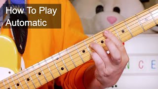 &#39;Automatic&#39; Prince Guitar Lesson