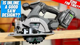 Why Buy An Inline Saw?? || FLEX FX2131A-1C || Circular Saw Kit