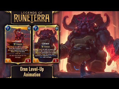 Legends of Runeterra - Ornn Level-Up Animation