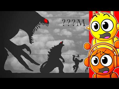 HOW BIG IS GODZILLA KAIJU?! (Size Comparison)