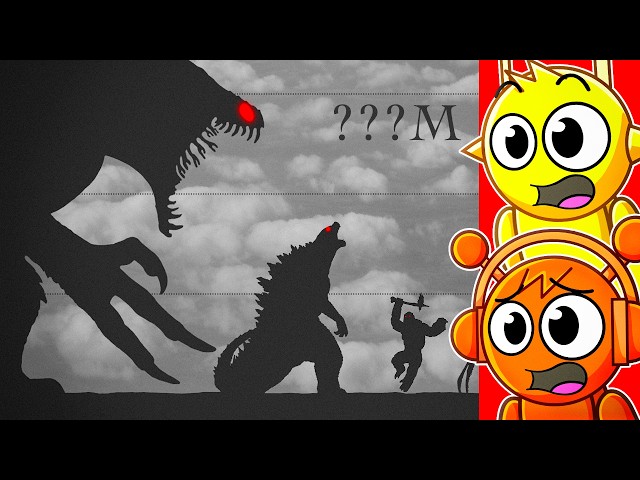 HOW BIG IS GODZILLA KAIJU?! (Size Comparison)