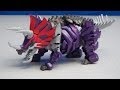 TRANSFORMERS 4 DINOBOT SLUG TRICERATOPS AGE OF EXTINCTION VIDEO TOY REVIEW