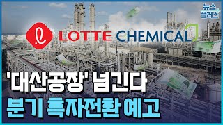 롯데케미칼, 대산공장 넘긴다…"수천억 손실 축소" / 한국경제TV뉴스