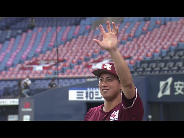 イーグルス・小郷選手ヒーローインタビュー 6/20 B-E