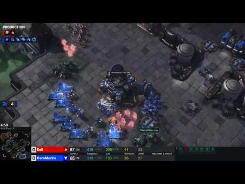 HeroMarine vs DnS | Game 1 | ROUND 1 | WCS Valencia | TvP | Starcraft 2