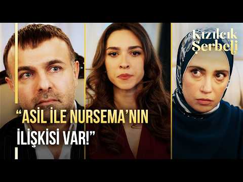 Elif’ten ailelerin içinde Nursema ve Asil’i yakan itiraf! (Son Sahne) | Kızılcık Şerbeti 124. Bölüm