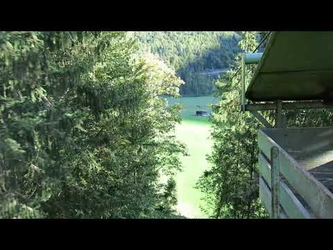 Luftseilbahn Mettlen - Flühmattli Talfahrt 2020 - cable car Switzerland