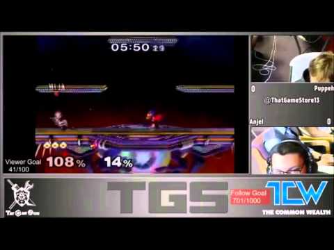 [SSBM] Anjel vs Puppeh [TGS Weekly]