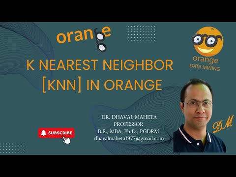 Knn In Orange Software Data Mining