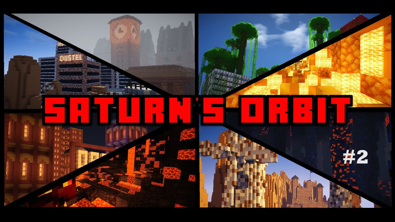 Saturn's Orbit Guide #2 | Minecraft Map