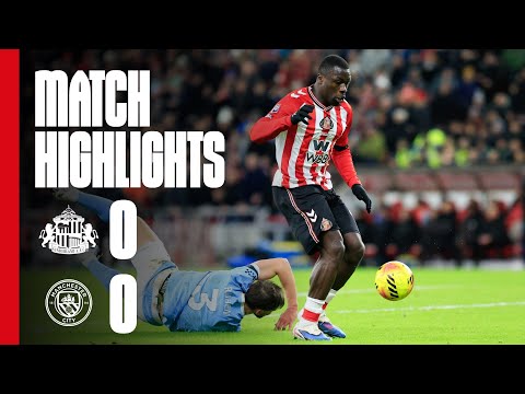 Neujahrspunkt | Sunderland AFC 0 - 0 Manchester City | Premier League Highlights