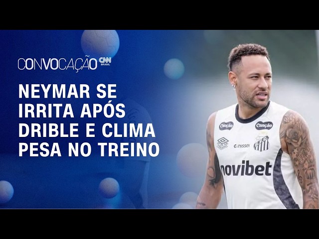 Neymar em POLÊMICA no treino? Bastidores revelam tensão com jogador | Convocação CNN