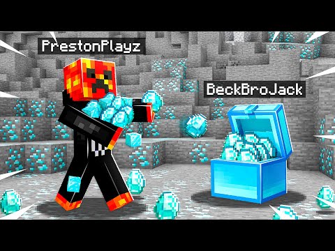 7 Ways to STEAL Preston's DIAMONDS in MINECRAFT!