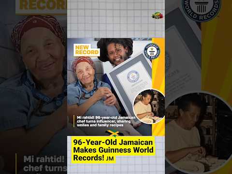 🇯🇲 96-Year-Old Jamaican Grandma Breaks Guinness World Record!
