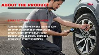 Setup &amp; Use: AstroAI ATG250 Digital Tire Pressure Gauge with Inflator Usage Guide